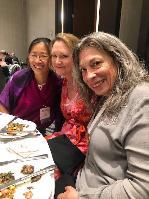 Dr. Nguyen, Dr. Spector, Mrs. Weinzimer at 2023 Banquet