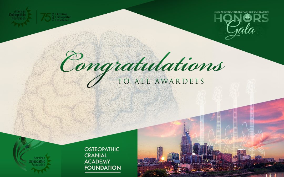 OCAF: Awardee & Proud Copper Sponsor at the American Osteopathic Foundation’s Annual Gala